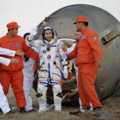 Chinese astronauts return after spending record 6 months in Space