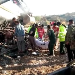 40 dead in Pakistan : Coach fell into a ravine in Balochistan’s Lasbela, Rescue On
