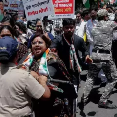 ED vs Sonia Gandhi: 75 Cong MPs including Mallikarjun Kharge, Shashi Tharoor detained, Protest across Nation