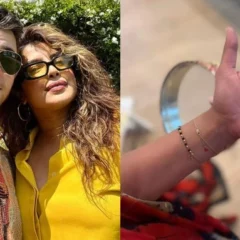Priyanka Chopra Flaunts Her Karwa Chauth Mehendi With Nick Jonas' Initials