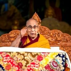 Dalai Lama makes first public appearance after two years in Dharamshala