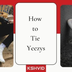 How do you tie Yeezy bungee laces?