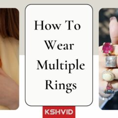 how to wear multiple rings