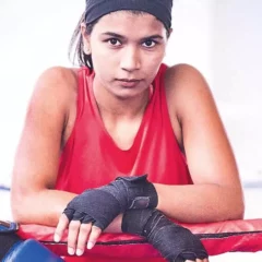 PM Modi meets gold medal winner Nikhat Zareen : Female's Globe Boxing C'ships