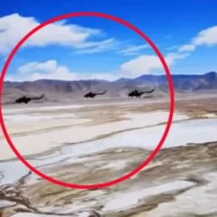 China carries military exercise with attack choppers over Pangong Lake