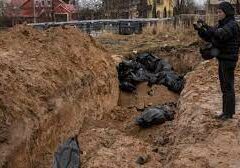 Mass graves with 900 bodies found at different places in Kyiv Oblast: Ukrainian President