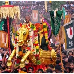 Devotees throng Meenakshi Temple on 'annual chariot festival' in Madurai