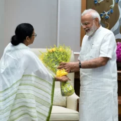 Mamata Banerjee meets PM Modi, asks for funds for MNREGA