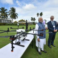PM Modi calls drones 'game-changer' in agriculture and Healthcare 