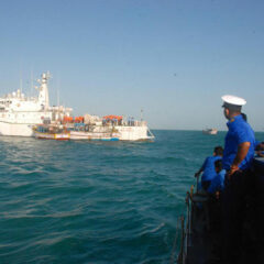 Sri Lankan Navy apprehends 16 Indian fishermen