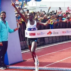 Kenyan professional athletes records at 10K Bengaluru 