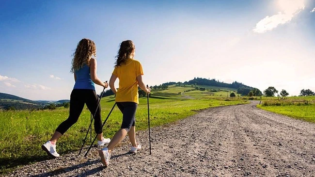 Nordic Walking Improves function in Heart Disease