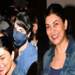 Sushmita Sen's Ex-boyfriend Rohman Shawl Protects Her From Getting Mobbed: See Video