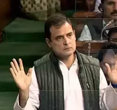 Monsoon Session: Rahul Gandhi Joins Opposition Protest on Inflation