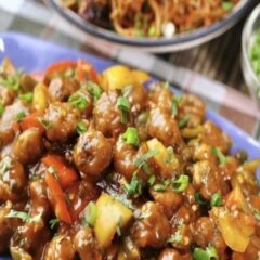 Easy Soya Chilli Manchurian Recipe