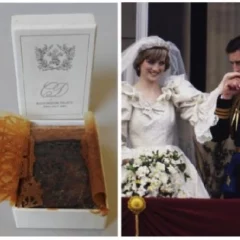 A Cake Slice From Princess Diana & King Charles' 1981 Wedding To Be Auctioned