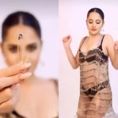 Urfi Javed's New Look In Dress Entirely Made Of Safety Pins