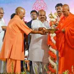 UP CM Yogi inaugurates 'Kshemavan' in Bengaluru, calls Karnataka 'Sankat Ka Saathi'